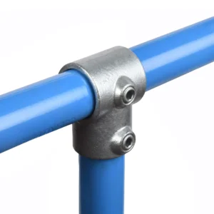 48mm OD Tube D48 x 101 Short Tee Galvanised Tube Fittings