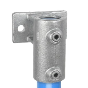 48mm OD Tube D48 x 145 Horizontal Post Support Galvanised Tube Fittings