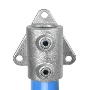 34mm OD Tube B34 x 146 Side Palm Fixing Galvanised Tube Fittings