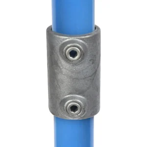 27mm OD Tube A27 x 149 External Joiner Sleeve Galvanised Tube Fittings