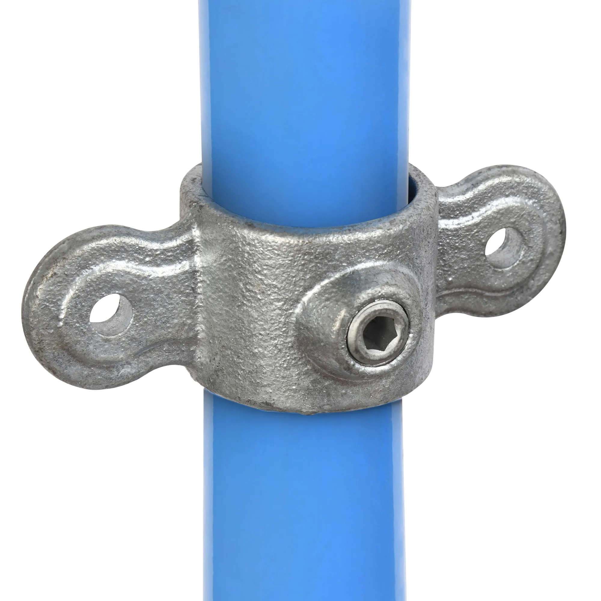27mm OD Tube A27 x 167M Double Swivel Male Galvanised Tube Fittings