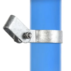 42mm OD Tube C42 x 170 Single Panel Clip Galvanised Tube Fittings